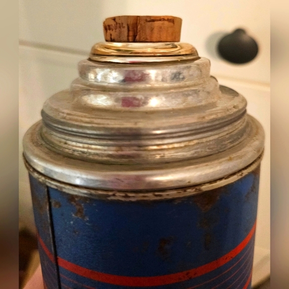 Vintage Blue Keapsit Thermos - Large - Picture 4 of 6